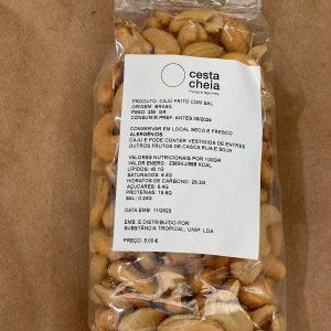 CAJÚ FRITO C/ SAL 250 GR